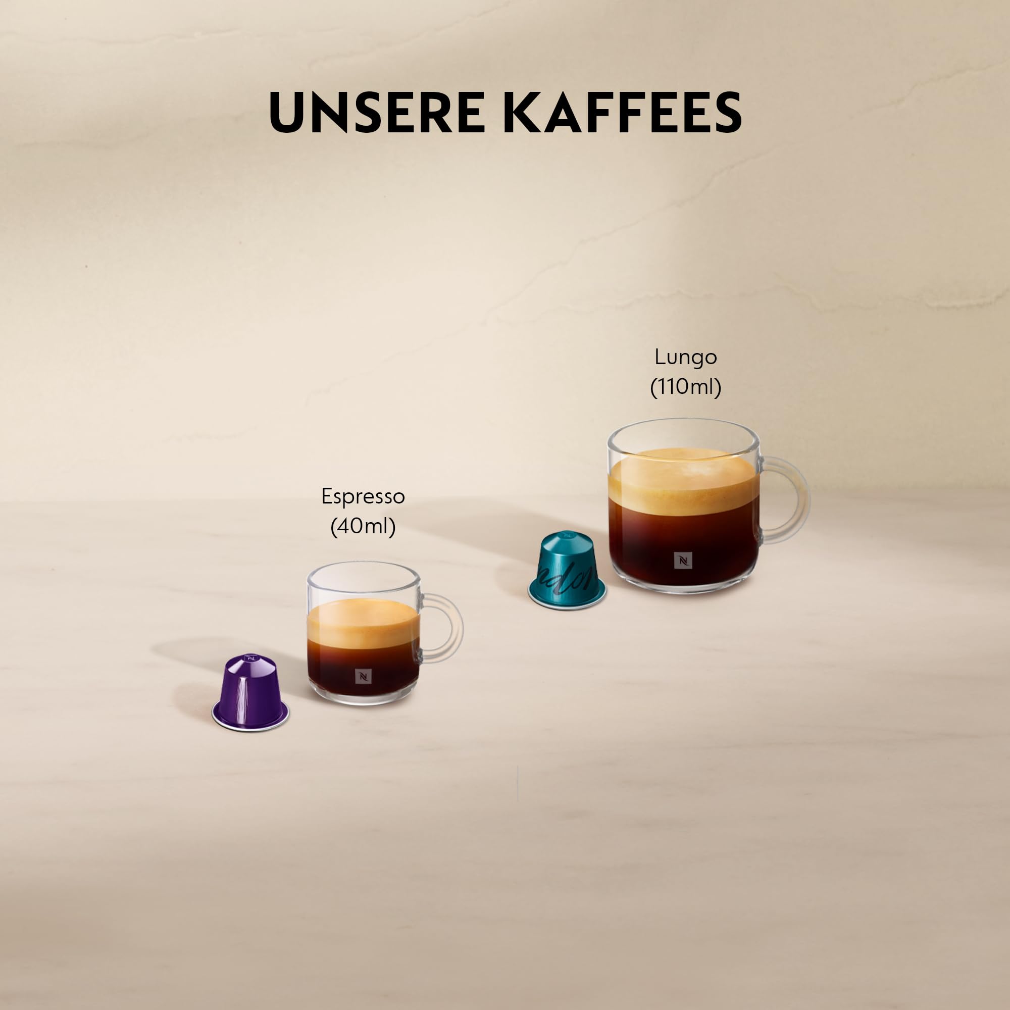 Nespresso Krups Inissia XN1001 Kapselmaschine, kurze Aufheizzeit, kompaktes Format, Kaffeemenge einstellbar, Direktwahltaste, automatischer Kapselauswurf, 0.7 L, 34.2 x 19.1 x 32.7 cm, Weiß