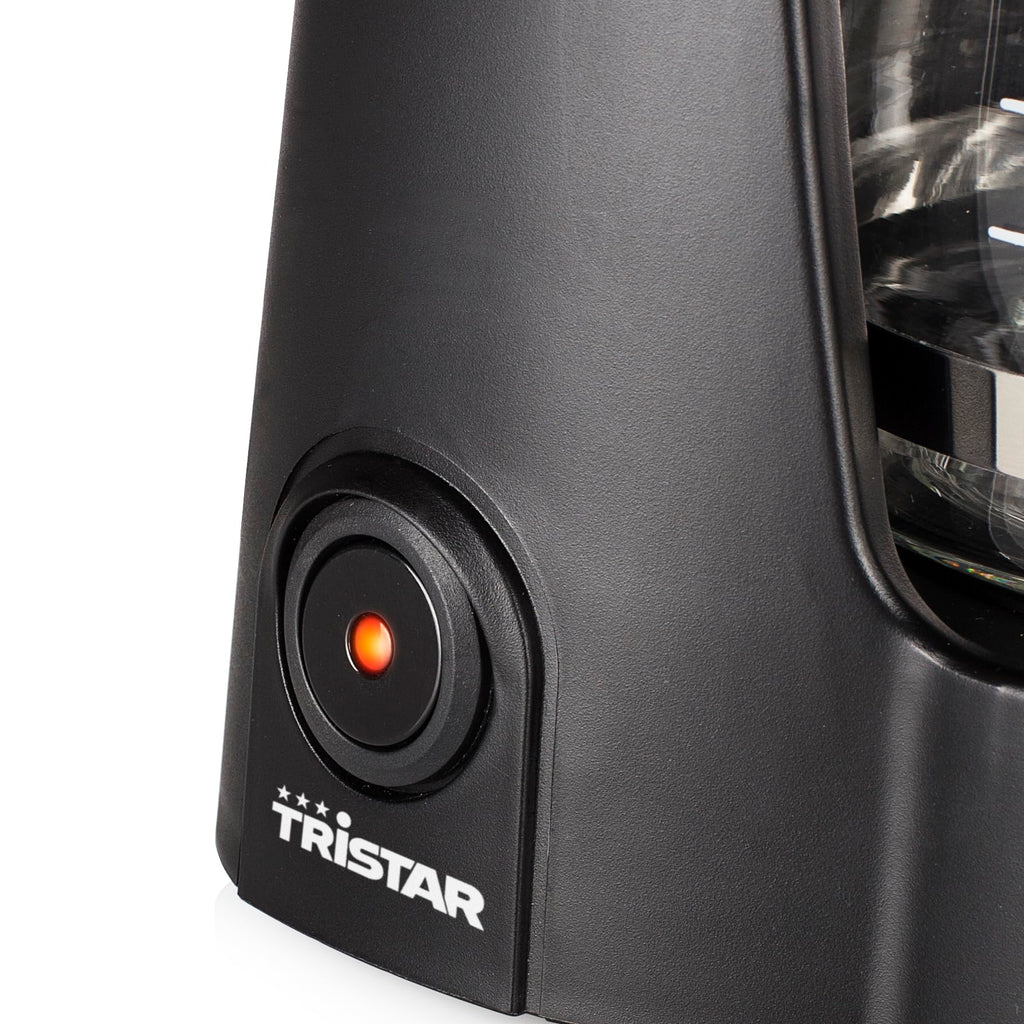 Tristar Kaffeemaschine, 6 Tassen Kapazität, 600W, Warmhaltefunktion, Automatische Abschaltung, Permanentfilter, Anti-Tropf-System, Kompakt und Tragbar, Leicht zu Reinigen, CM-1246